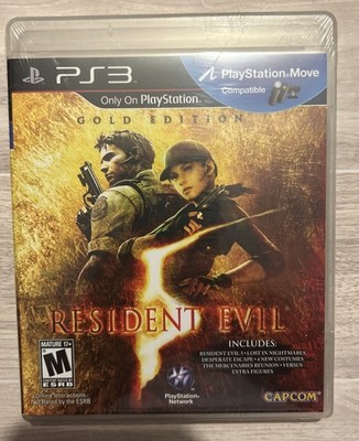 Resident Evil 5 Gold Edition PlayStation 3 New Sealed 