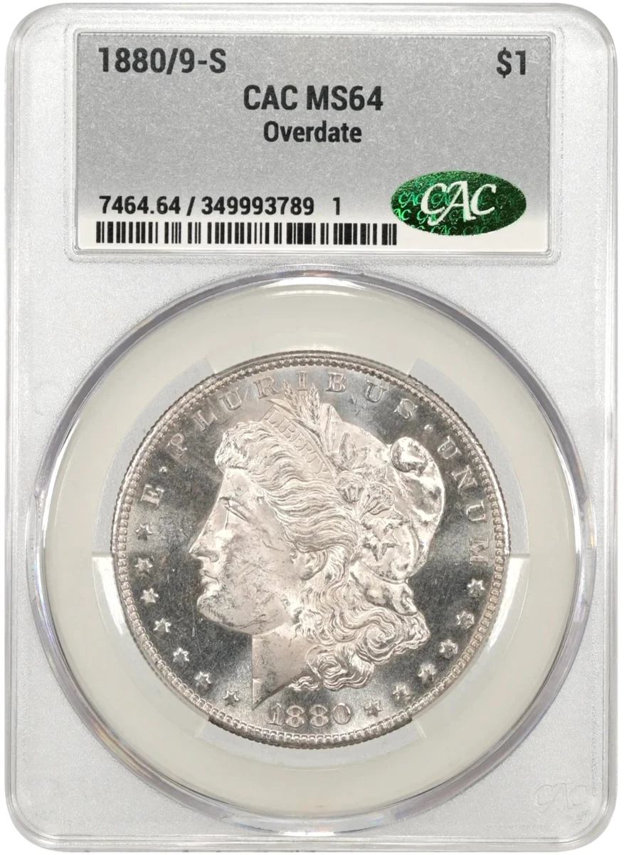 25+ MS 64 Graded 1880 Year Morgan US Dollars (1878-1921) for sale