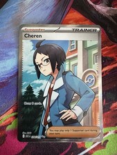 Cheren 258/217 Full Art Trainer Pokemon TCG Ascended Heroes English