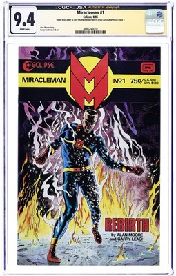 Miracleman 1B Blue Variant CGC 9.4 JSA Yronwode 1985 4686243002