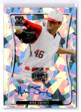 2020 Leaf Metal Draft #BA-NS1 Nick Swiney Auto Silver Crystals