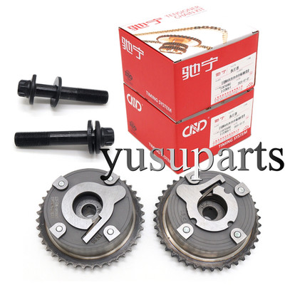 Intake & Exhaust Camshaft Phaser VVT Gear w Bolts for 07-16 Mini Cooper N16B16A