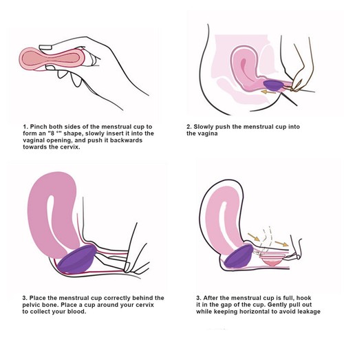 Disco menstrual reutilizable 12 horas confort ultra suave grado médico silicona - Imagen 7 de 16