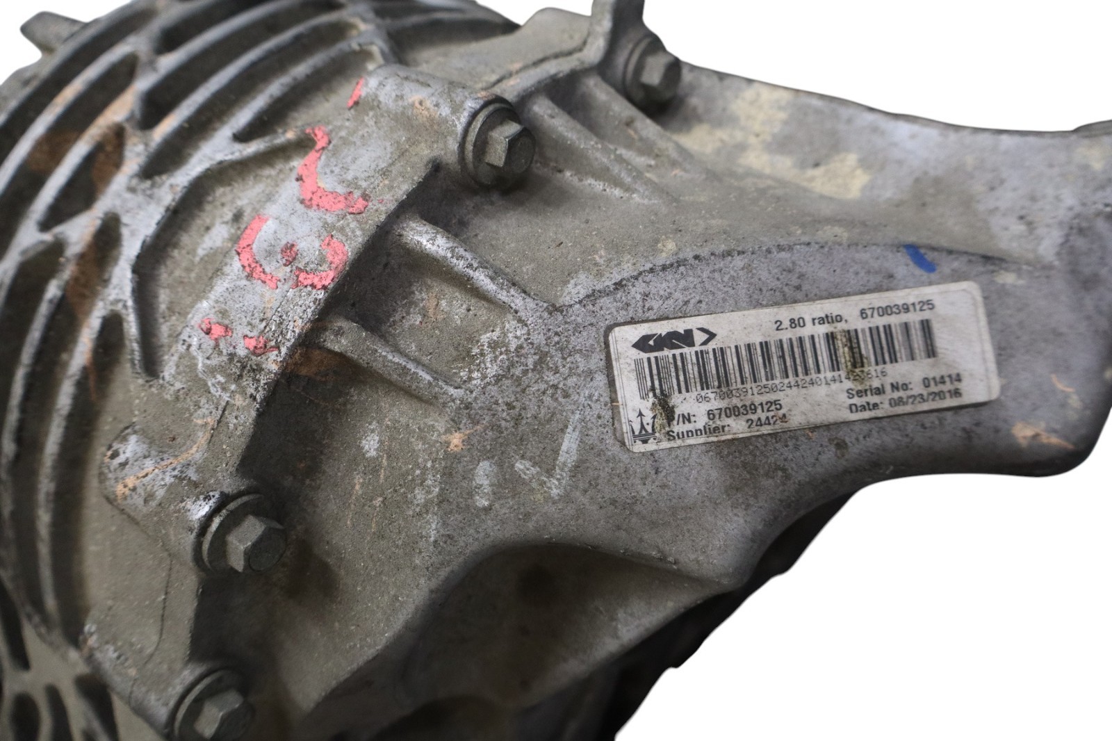 14-24 Maserati Quattroporte Rear Differential Carrier Assembly 670039125 Oem