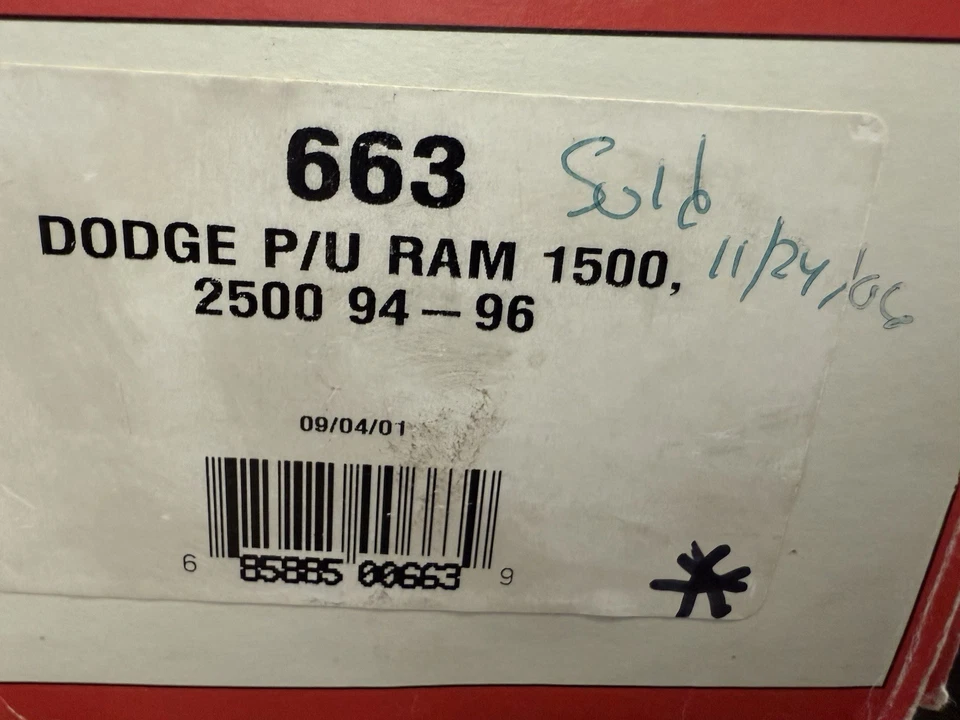 Kit de elevación de carrocería de accesorios de rendimiento para Dodge Ram 1994-1996 2x4 y 4x4 Foto 4 de 4