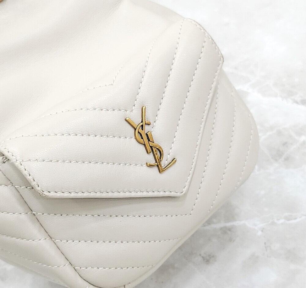 Saint Laurent Jo Mini Borsa a secchiello con catena 701631 139102944