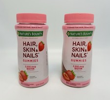 2 Pack Natures Bounty Hair Skin & Nails Gummi...