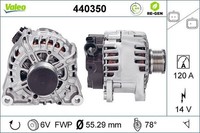 Valeo 440350 Generator FüR CitroËN DS Opel Peugeot Toyota