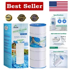 Pool Filter with Trilobal Fabric – 23.25" Height for Optimal Filtration