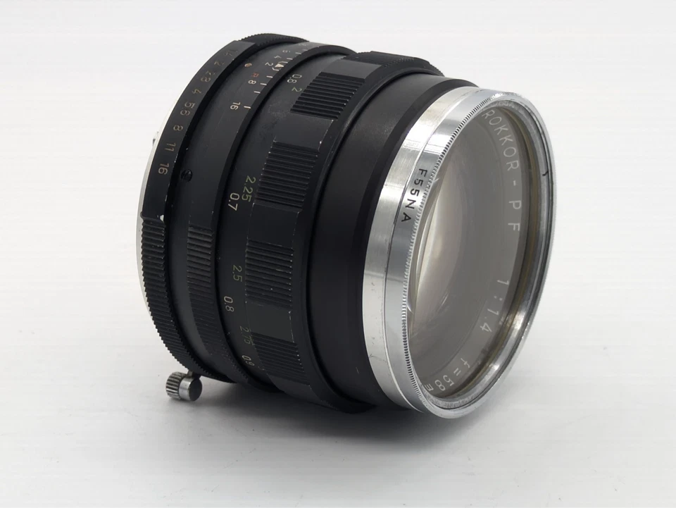 Video*[AS IS*] Minolta Auto Rokkor-PF 58mm f/1.4 Prime MF Standard Lens JAPAN 01 - Image 3 of 4