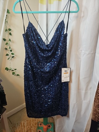 Robe Séquins Bleu Clair Sans Manches Pour Femme Taille 16W - Marque J.Taylor