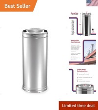 6DP 24 DuraPlus Triple Wall Chimney Pipe for ...