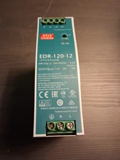 12V DIN Rail Power Supply 10 Amps (EDR-120-12) (UPC: 54359)