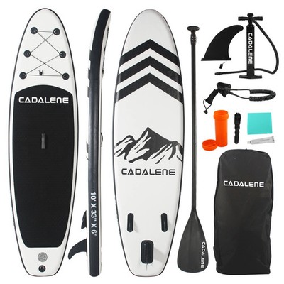 CADALENE Inflatable Stand Up Paddle Board with SUP Accessories, Anti-Slip EVA De