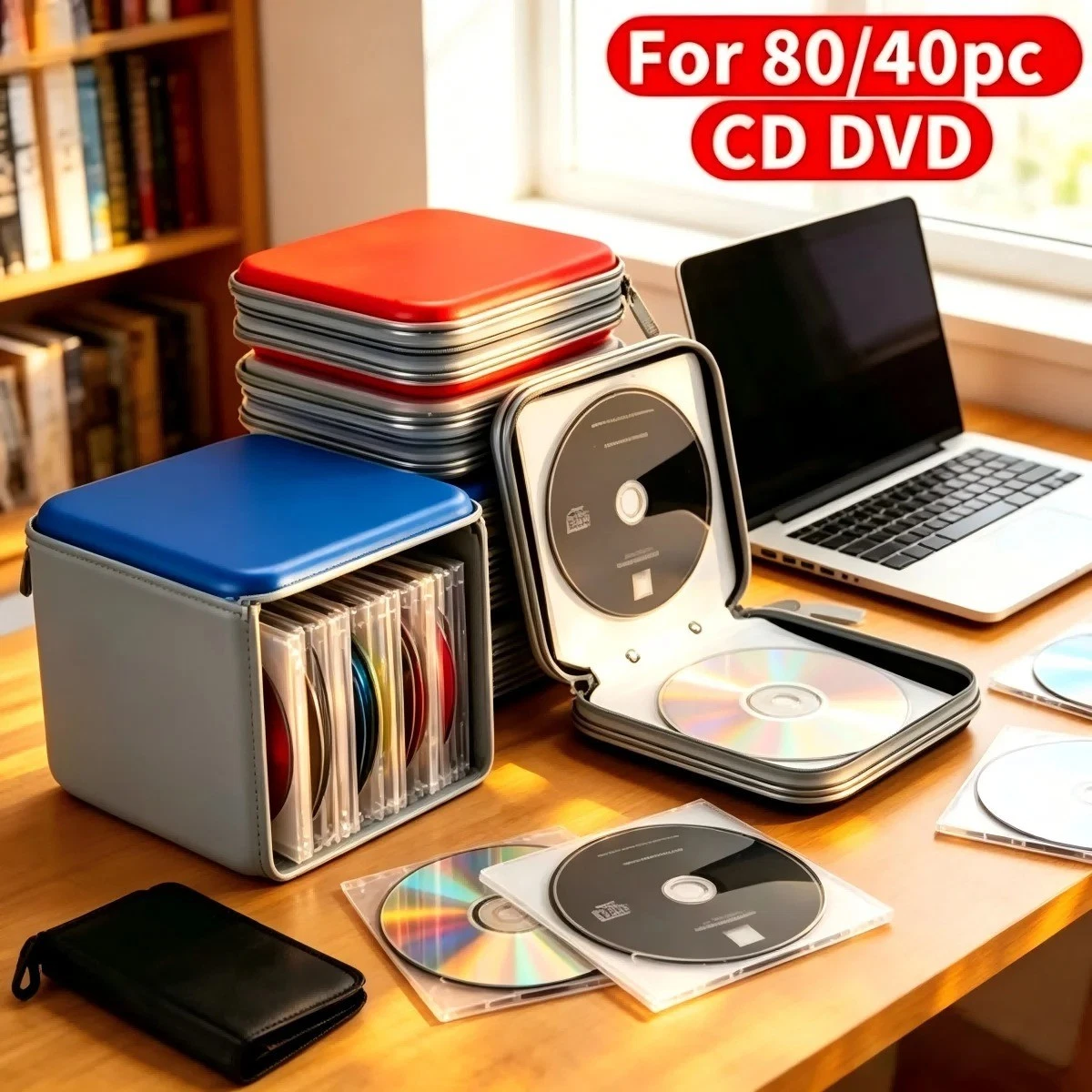 Case Media Cases & Storage Solutions CD, DVD & Blu-ray Discs for