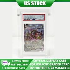 Pokemon Sports Card PSA Slab Acrylic Display Case Magnetic UV Protect US Seller