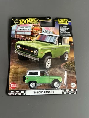 Hot Wheels Premium Boulevard 75 Ford Bronco 138 Real Riders - Bild 1 von 2