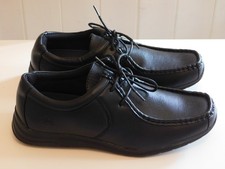 Giorgio Men's Bexley Lace Shoes Casual School Black UK Size 8 Cushioned Insole