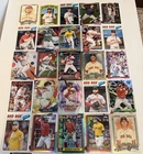 Boston Red Sox 25 Card Team Lot- Topps Chrome Rookies, Prospect, Roman Anthony,