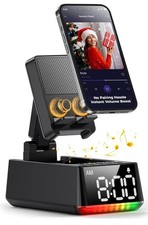 Bluetooth Induction Speaker, Cell Phone Stand Holder
