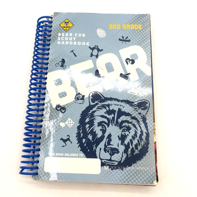 Bear Cub Scout Handbook BEAR 3rd Grade Scouts Of America Spiral Unused