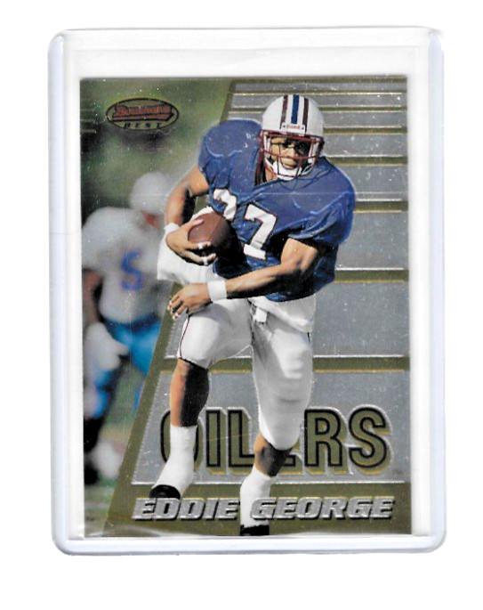 1996 Bowman's Best Eddie George #170 Rookie RC