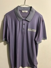 New Givenchy Mens Shirt Purple Size XL 100% C...