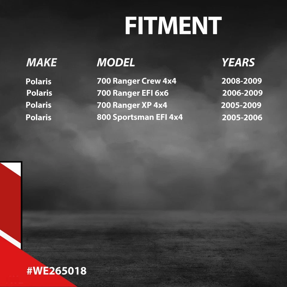 Correa de transmisión EPI de servicio severo para Polaris Ranger 700 2005-2009 y Sportsman 800 EFI Foto 2 de 3