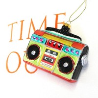 Gift-Company Christbaum-HäNger Retro Kassetten Radio
