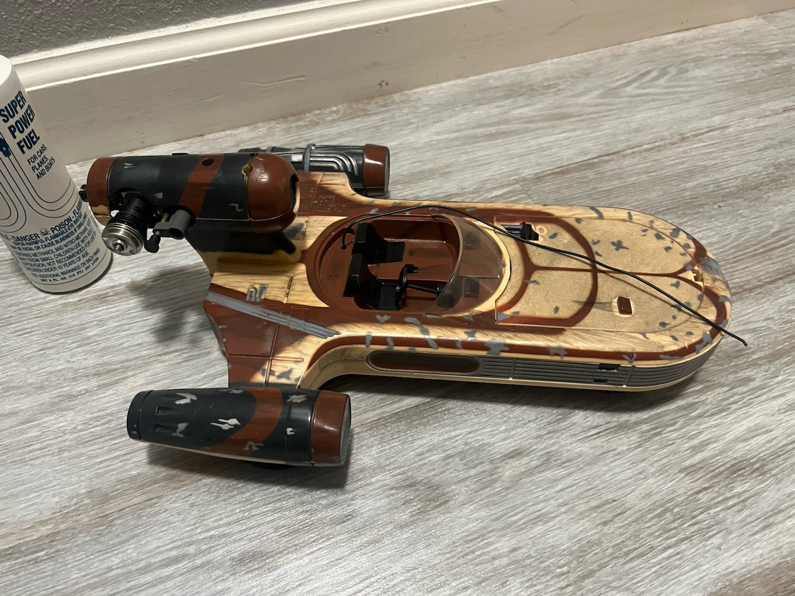 Star Wars Luke Skywalker Landspeeder Glow Fuel Powered R/C Vehicle Cox