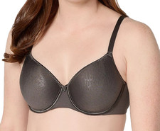 Breezies Featherlite Breathe Underwire T-Shirt Bra 36C Graphite A679216 Foam Cup