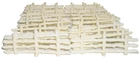 VINTAGE SET OF 26 MARX RANCH FARM WESTERN PLAY SET 4.5" SPLIT RAIL FENCE PIECES