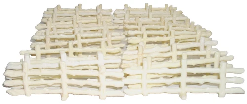 VINTAGE SET OF 26 MARX RANCH FARM WESTERN PLAY SET 4.5" SPLIT RAIL FENCE PIECES