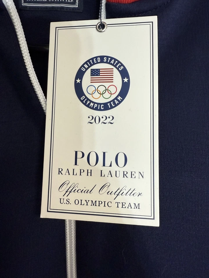 Polo Ralph Lauren 2022 Olympic Team USA Track Jacket Winter Games NWT Size S - Image 2 of 4