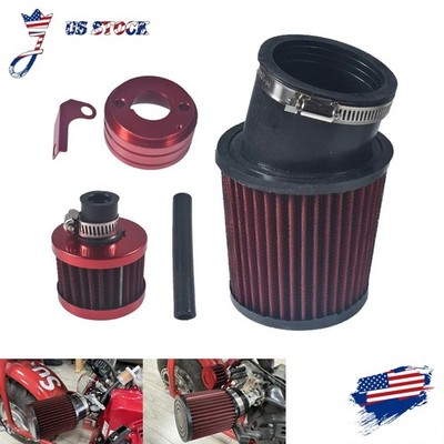 Air Filter Cleaner Kit for Predator 212cc CT200U KT196 6.5 Hp GX200 Red