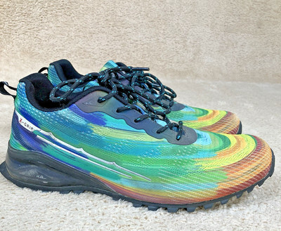 Kricely Mens US 10.5 Multicolor Ultra X-Grip Trail Running Hiking Shoes Sneakers