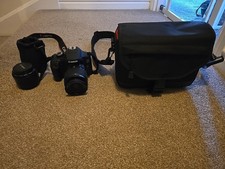 Canon EOS 1100D DSLR Camera Bundle with 2 Lenses and Carry Bag