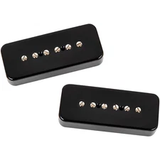 Seymour Duncan Hot P90 Silencer Soapbar Pickup Set Black 197881397586 OB