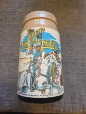 Aladdin Vintage The Legend Of The Lone Ranger Thermo Bottle 1980 Wrather Product