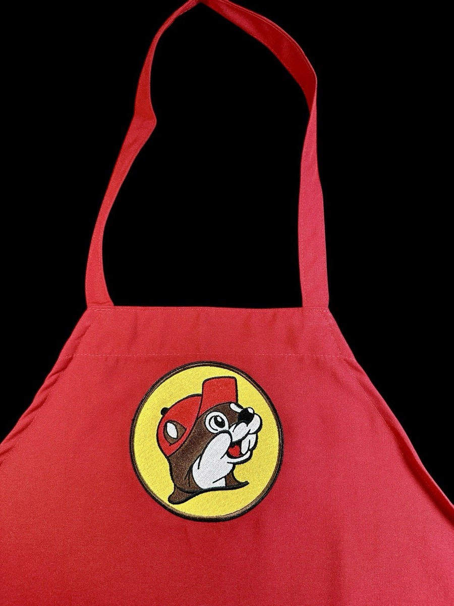 Buc-ee's Apron w/No Pockets / 39k Stitches Brand New | eBay
