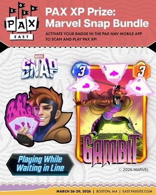 Marvel Snap GAMBIT Pack Pax East 2026 EXCLUSIVE Gambit Variant