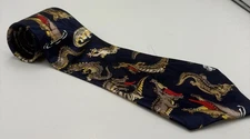 Steven Harris Men’s Cartoon Alligator Crocodile Neck Tie 