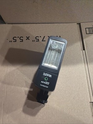 Sunpak Auto 322 Thyristor Shoe Mount Flash
