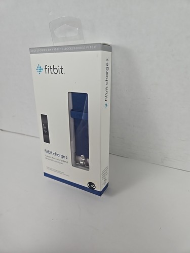 Original Fitbit Charge 2 - Blue Classic Accessory Band - Size Large (Brand New) - Picture 3 of 5
