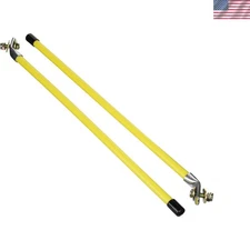 Snow Plow Blade Marker Kit - 22 Inch Yellow Safety Markers for Winter Plowing