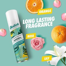 Batiste Dry Shampoo Original 200ml, Fresh & Clean 120 g 17.25 per litre