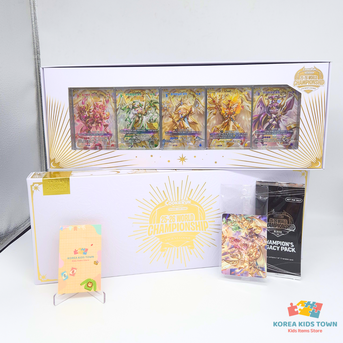 クッキーラン world championship コレクタブルカードSET Cookie Run Braverse World Championship Ancient Cookie Card Set + 1