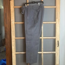 Austrian Military Gray Wool Pants, New Old Stock, Size 34x30                  #3