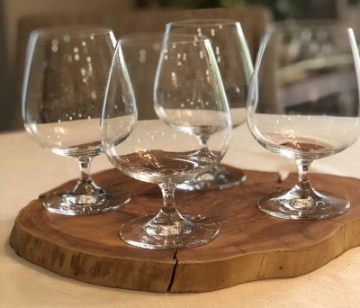 Riedel Vivant Brandy Cognac Snifter 6  Set of 4 Germany