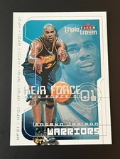 2000-01 Fleer Triple Crown Basketball - Antawn Jamison Heir Force Insert #12